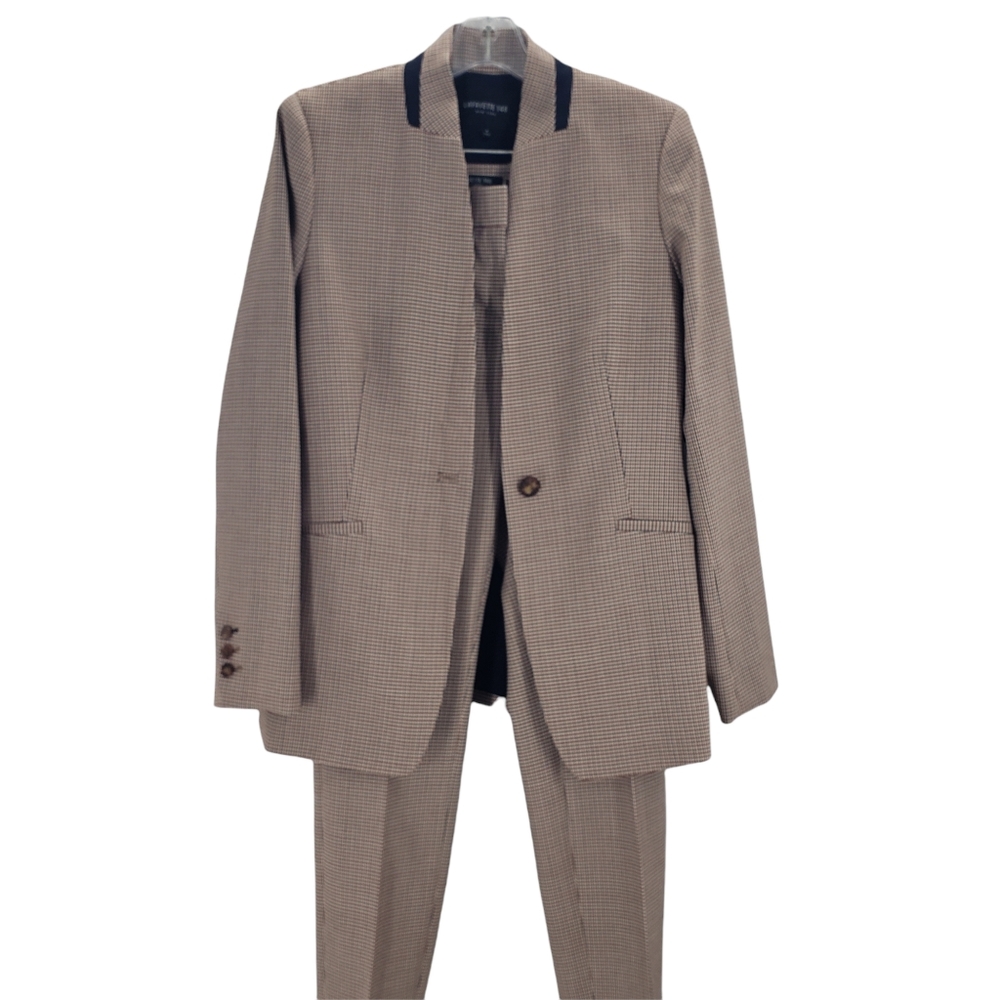 Lafayette 148 New York Darcy Wool-blend Pant Suit Set